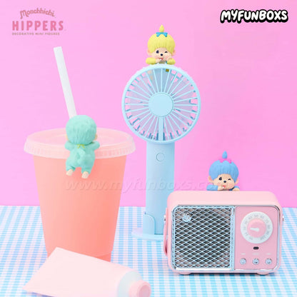 Monchhichi HIPPERS Decorative Mini Figures Colors Wink Series Blind Box