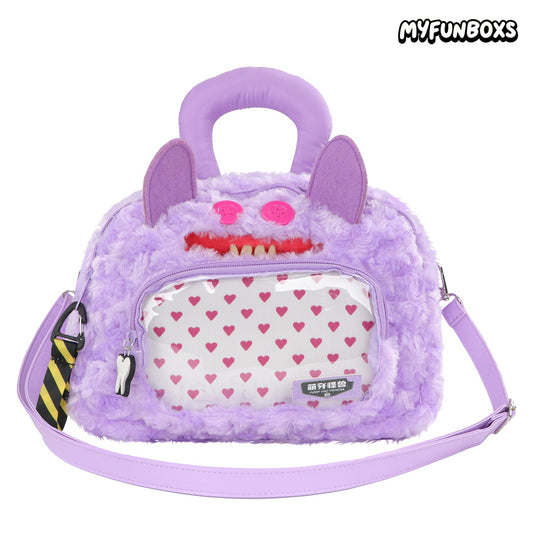 Fuggler Big Head Collection Plush Crossbody Bag