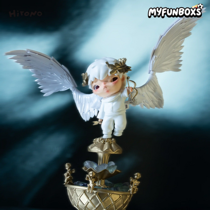 Handcrafted Hirono Love Angel figurine