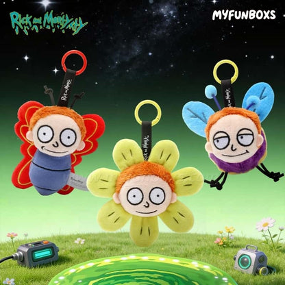 Rick and Morty plush keychain