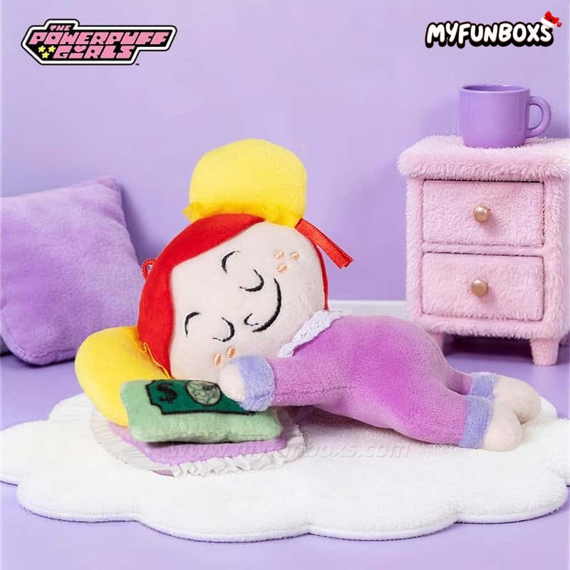 The Powerpuff Girls Good Night Series Plush Keychain Blind Box