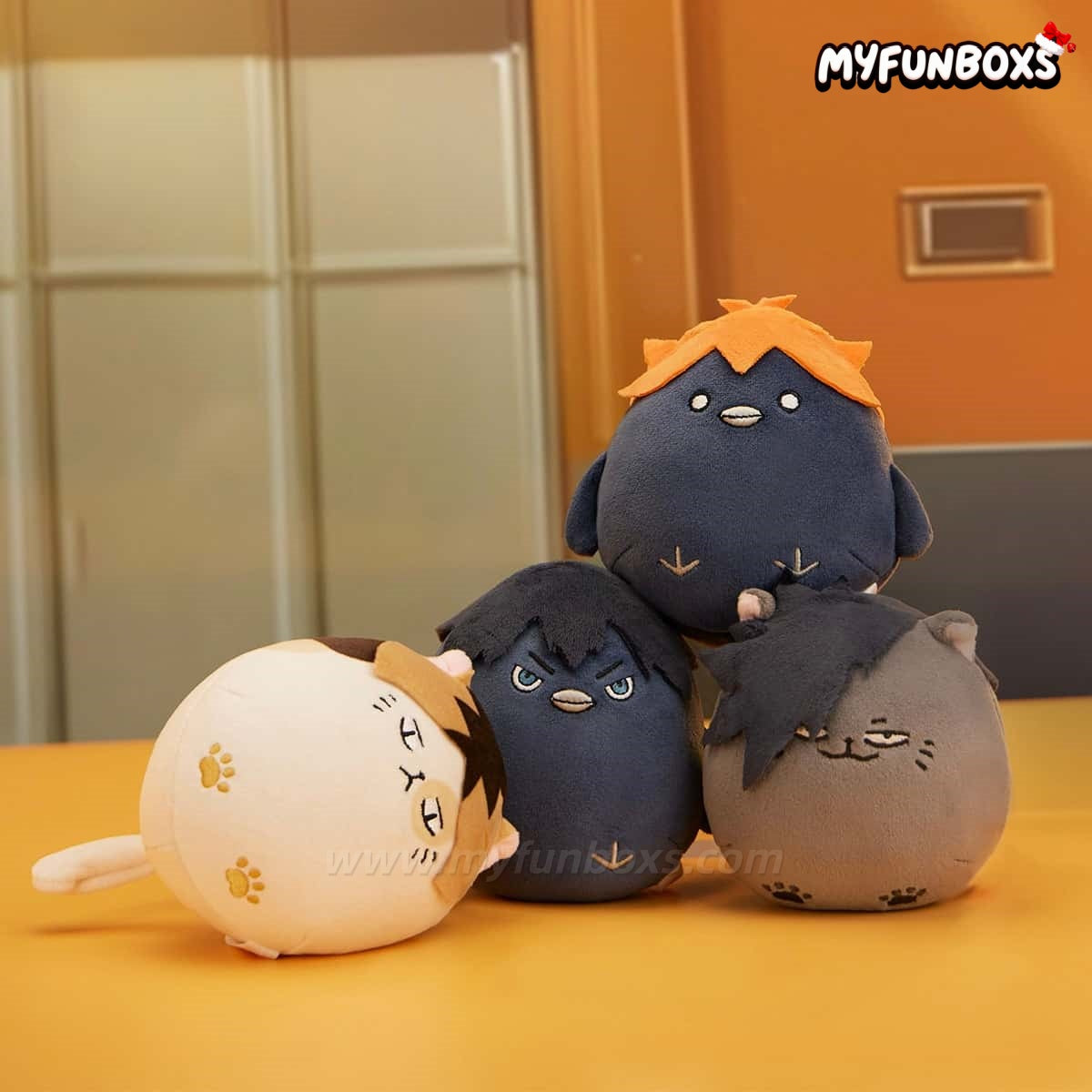 Haikyu!! The Dumpster Battle Squishy Plush Toy