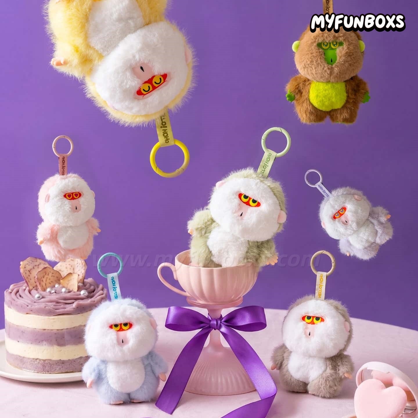 HOHO Houhou Big HO Take a Bite Series vinyl plush keychain blind box