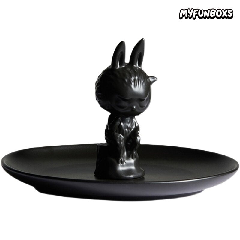 POP MART LABUBU The Thinker Ceramic Tray