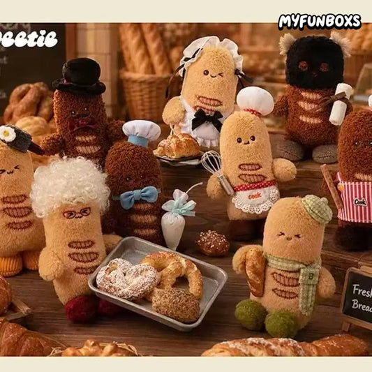 Sweetheart Manager Series Baguette Plush Keychain Blind Box