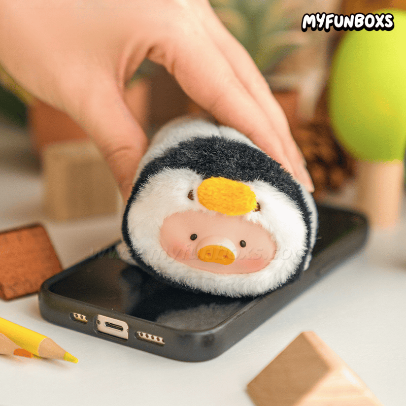 LuLu the Piggy Animal Party Vol.2 plush keychain blind box