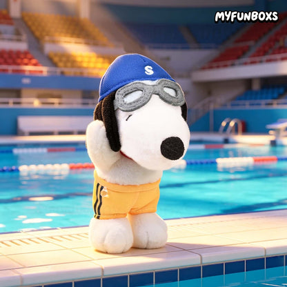 Snoopy Sports Club Series Plush Keychain Blind Box