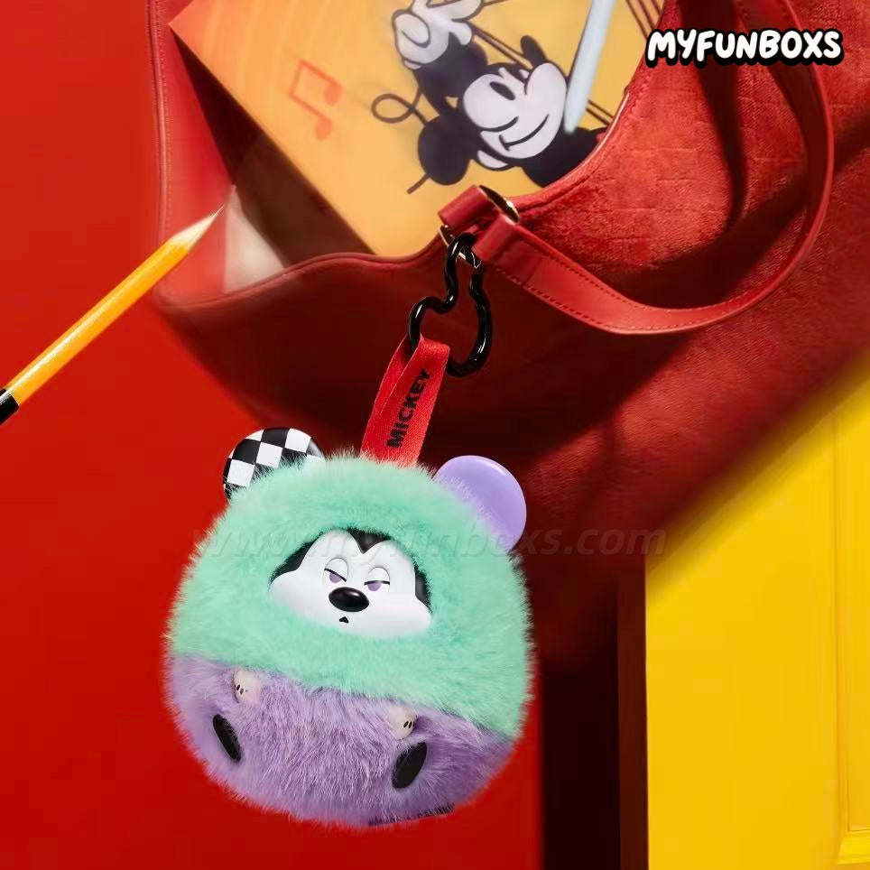 Disney Fun Crash series plush keychain blind box