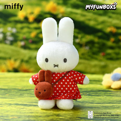 Miffy Travel Series mini bag plush keychain