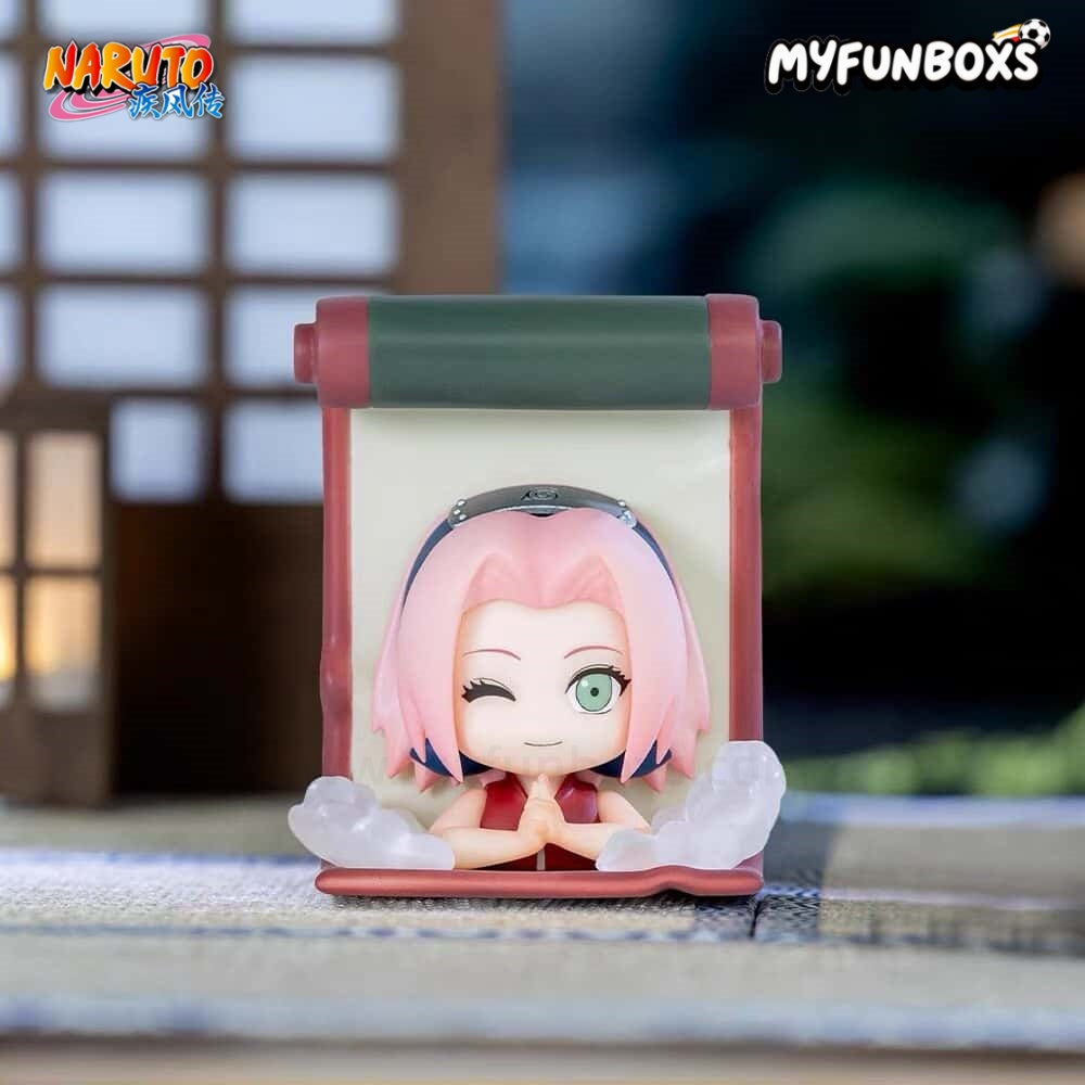 Naruto Shippuden Secret Scroll Series YoYo Bean+ magnet blind box