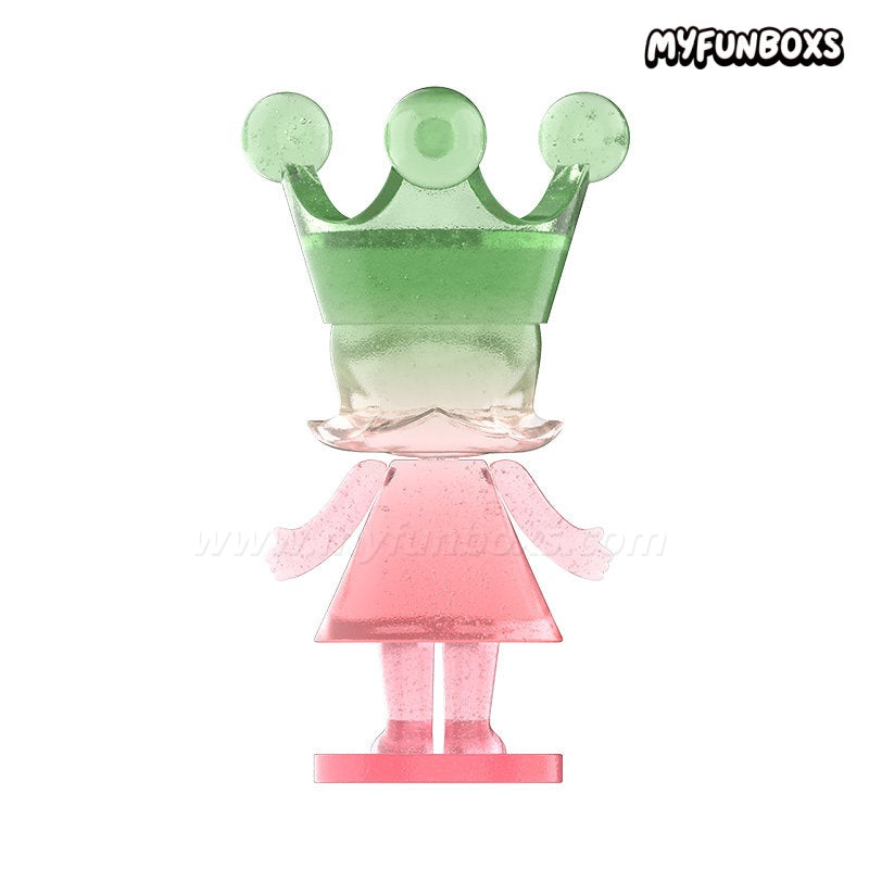 POP MART MEGA ROYAL MOLLY 100% Glaze Series Figure Blind Box