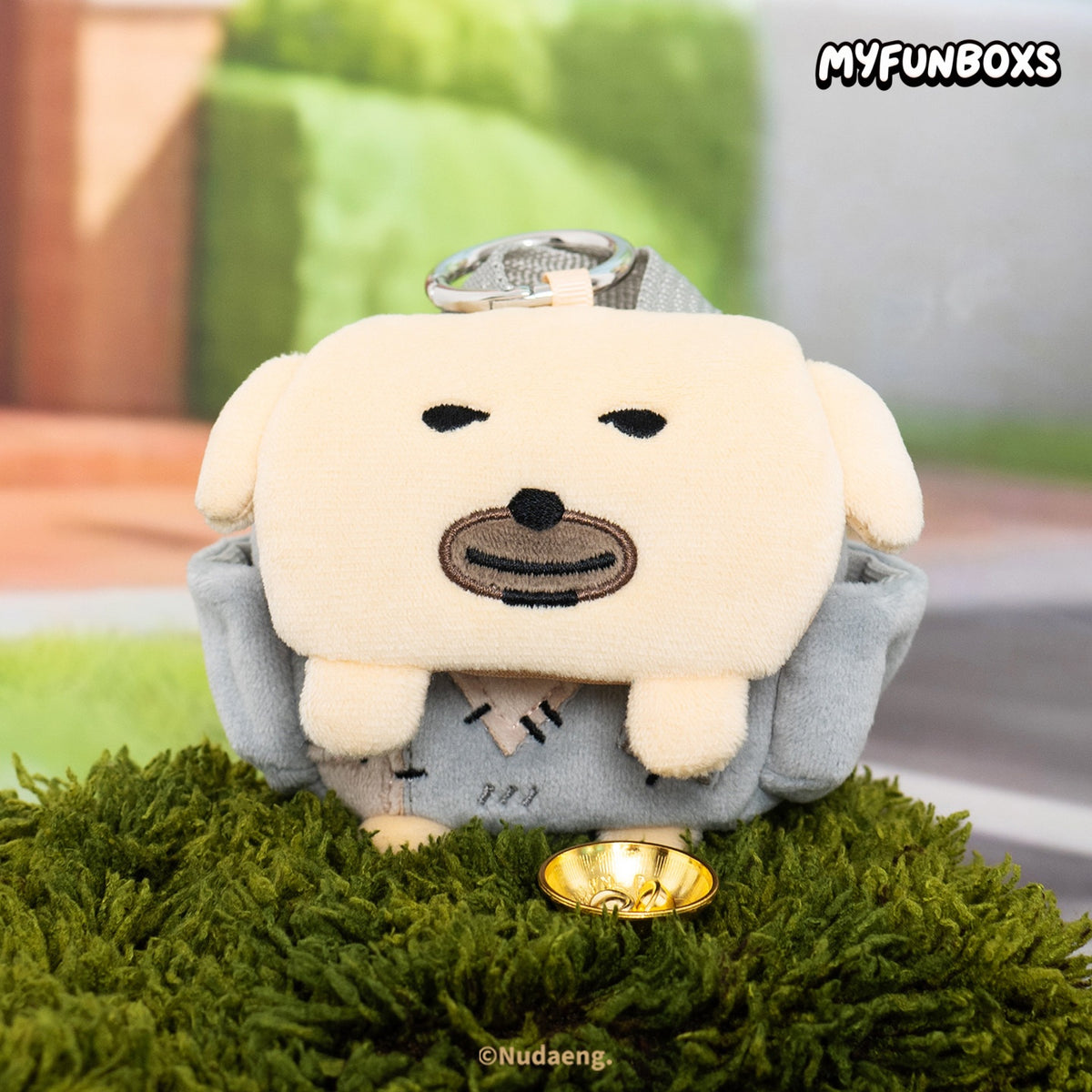 Nudaeng Plush Beggar Earbud Case