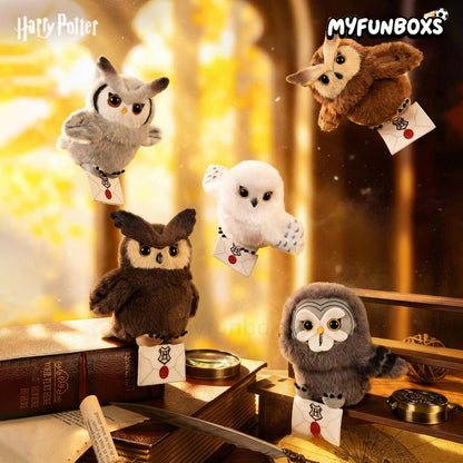 GONG Harry Potter Owl Series plush keychain blind box