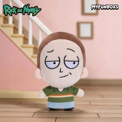 Rick and Morty posable plush bag charm