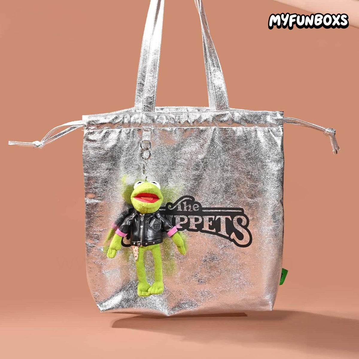 Disney Kermit the Frog Retro Plush Bag Charm