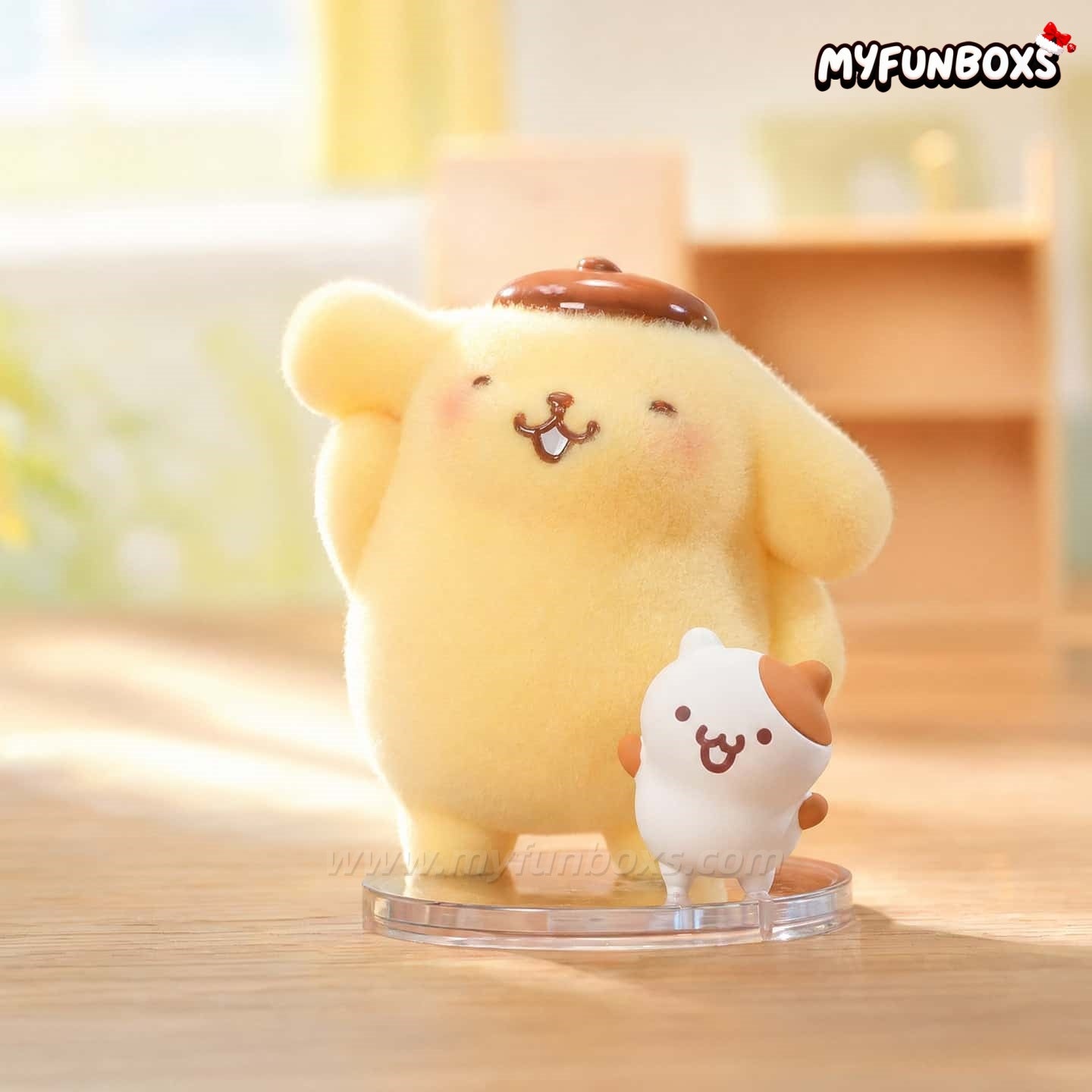 SANRI0 Pompompurin Floofy Daily Series Figure Blind Box