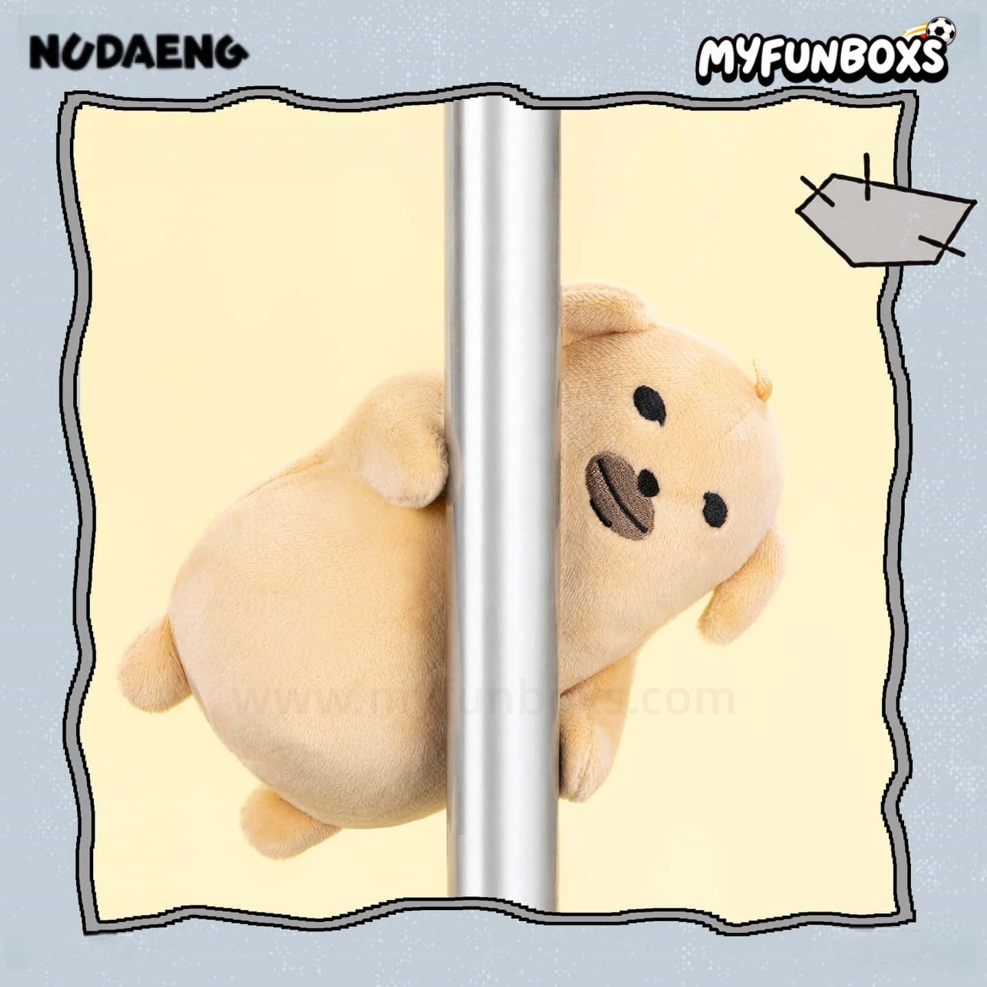 GONG Nudaeng The Meh Series Action Plush Doll
