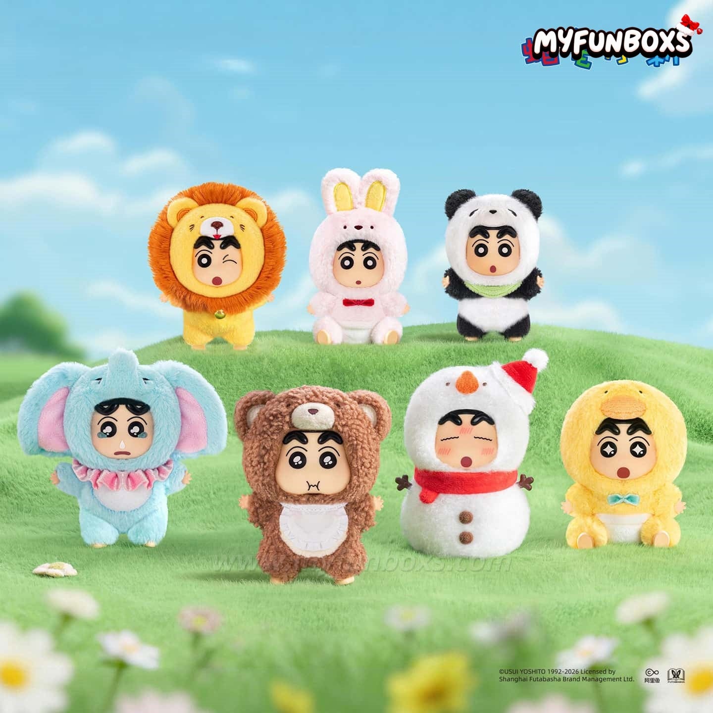 Crayon Shin-chan Forest Theater Series Vinyl Plush Blind Box