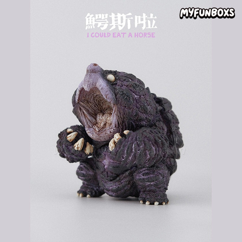 Natural History Museum Crocodile Turtle resin figure