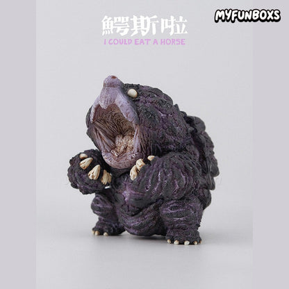 Natural History Museum Crocodile Turtle resin figure