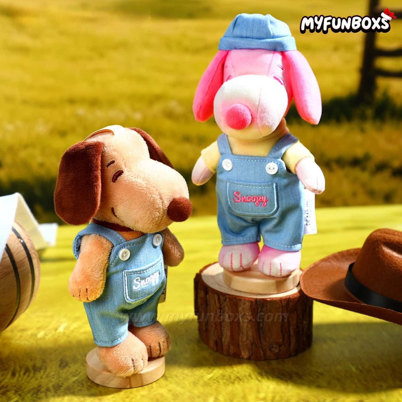 PEANUTS Snoopy Cowboy Series Plush Keychain Blind Box(PRE-ORDER)