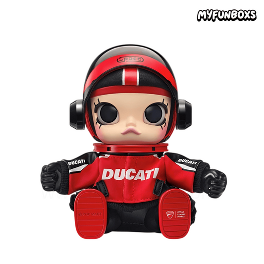 POP MART MEGA SPACE MOLLY × DUCATI Serie Vinyl Plush Pendant Hanging Card (PRE-ORDER)
