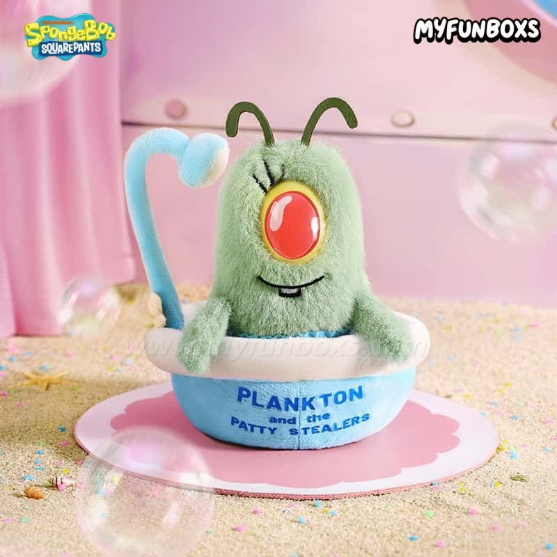 SpongeBob Bikini Bottom Plankton's Day Series plush blind box