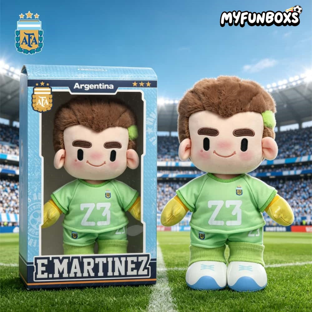 Argentina National Team Player Cartoon Plush Doll – 35cm