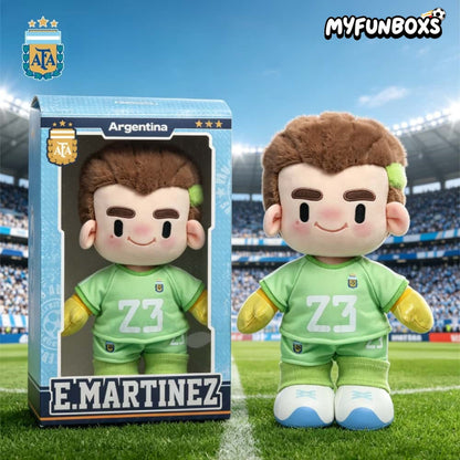 Argentina National Team Player Cartoon Plush Doll – 35cm