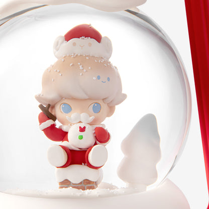 Lámpara de bola de cristal de la serie Cartas del Muñeco de Nieve de DlMOO
