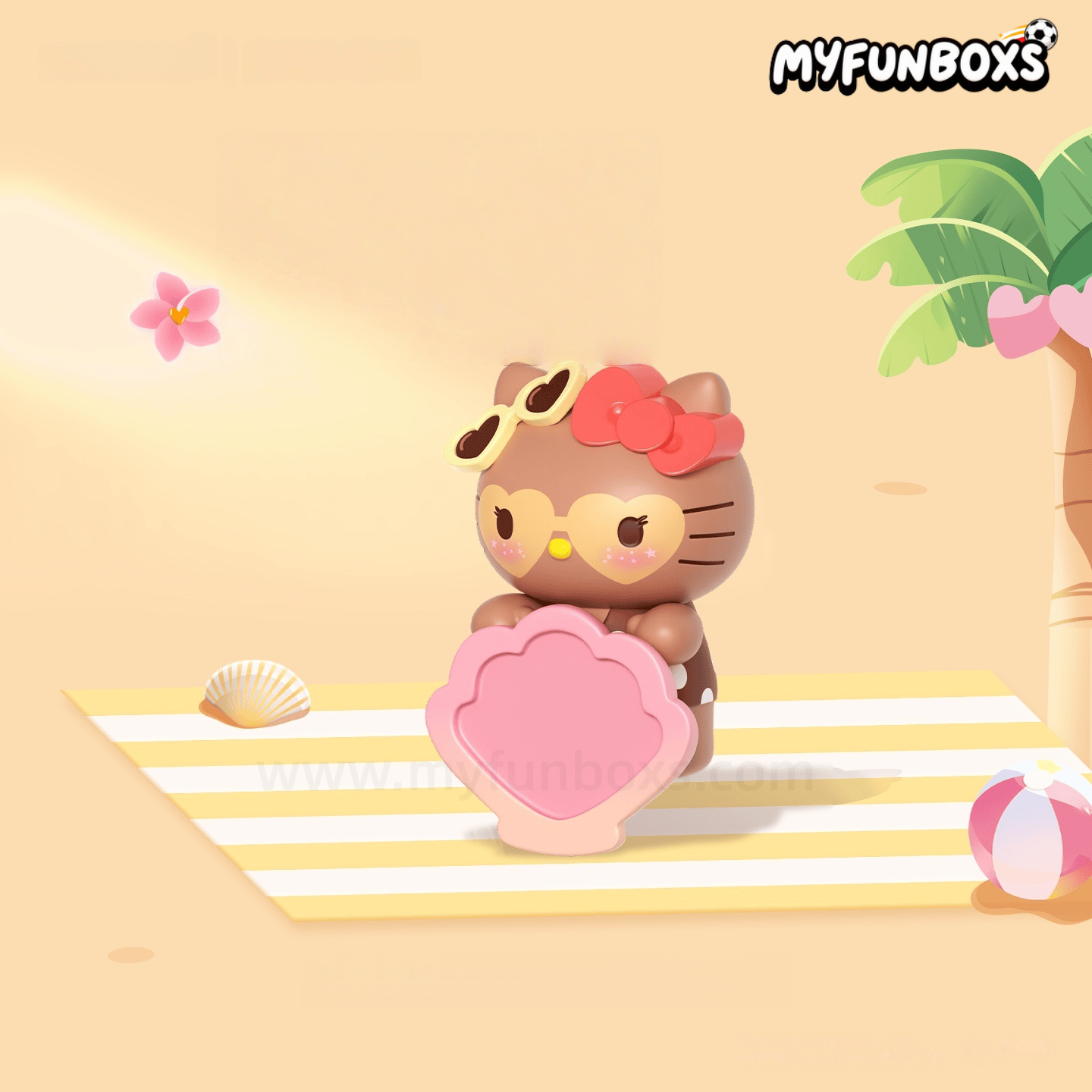 Sanrio Hello Kitty Beach Day Tan Series blind bag