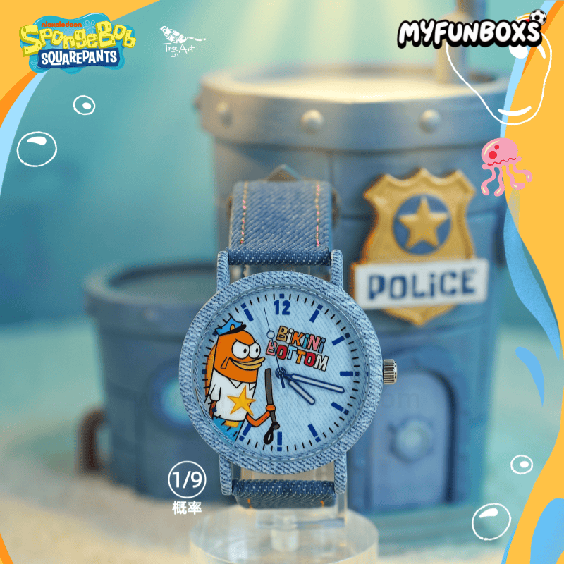 SpongeBob SquarePants Background Fish Series watch blind box