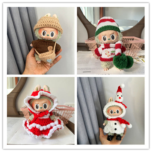 Labubu Christmas Sweater Outfit