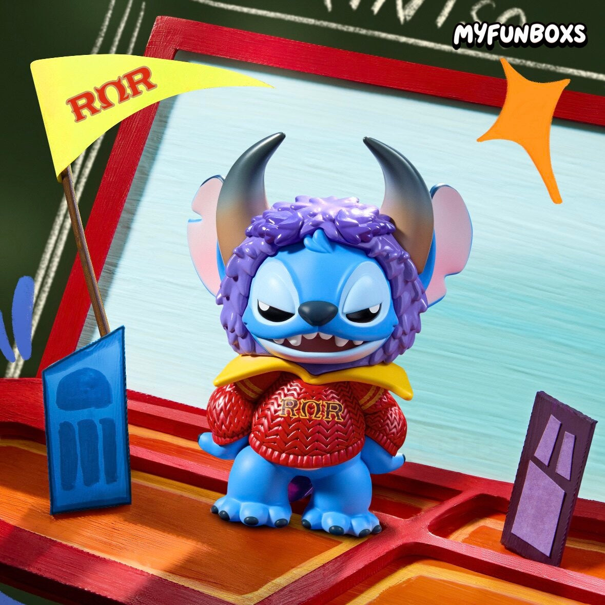 Disney Stitch Monsters University Series Figure Blind Box
