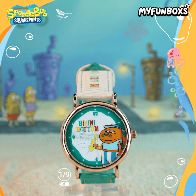 SpongeBob SquarePants Background Fish Series watch blind box