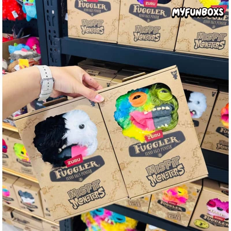 Fuggler Patchwork Monster plush doll