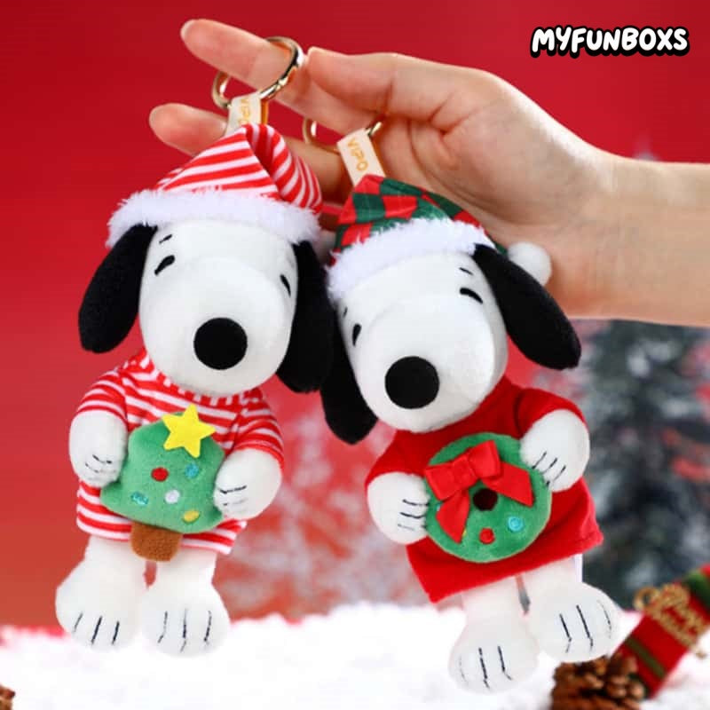 Snoopy Winter Series Plush Keychain Blind Box(PRE-ORDER)