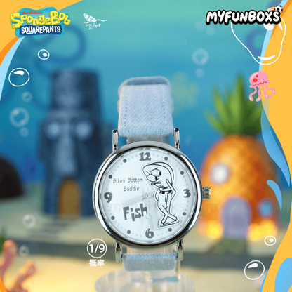SpongeBob SquarePants Background Fish Series watch blind box