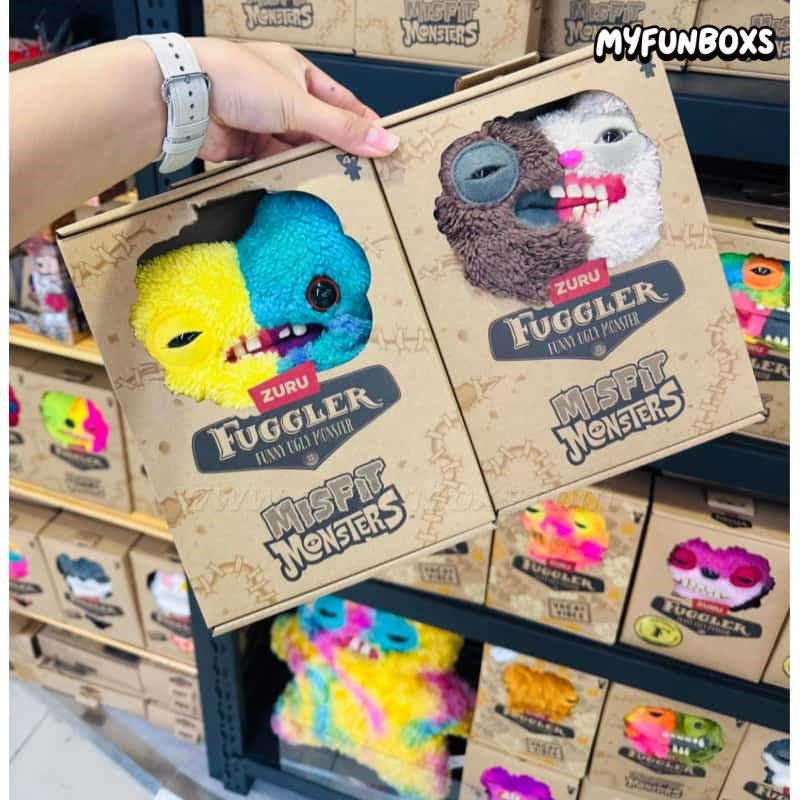 Fuggler Patchwork Monster plush doll