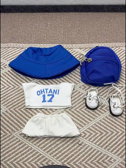 Labubu Baseball Jacket Outfit