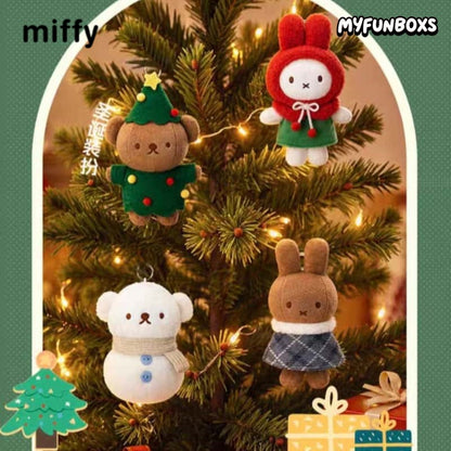 Miffy and Her Friends Plush Keychain Gift Box