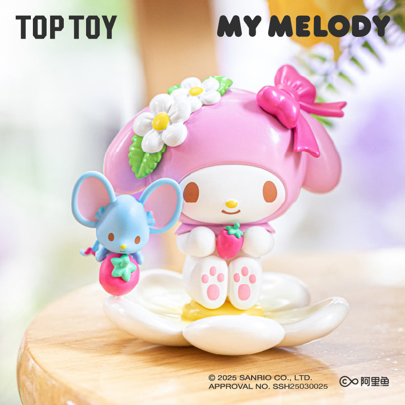 Sanrio Characters Spring Flower Series Figures Blind Box