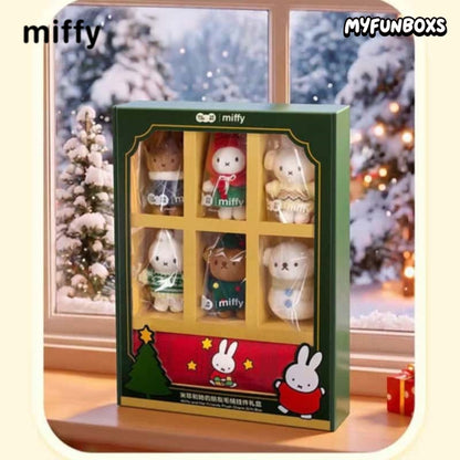 Miffy and Her Friends Plush Keychain Gift Box