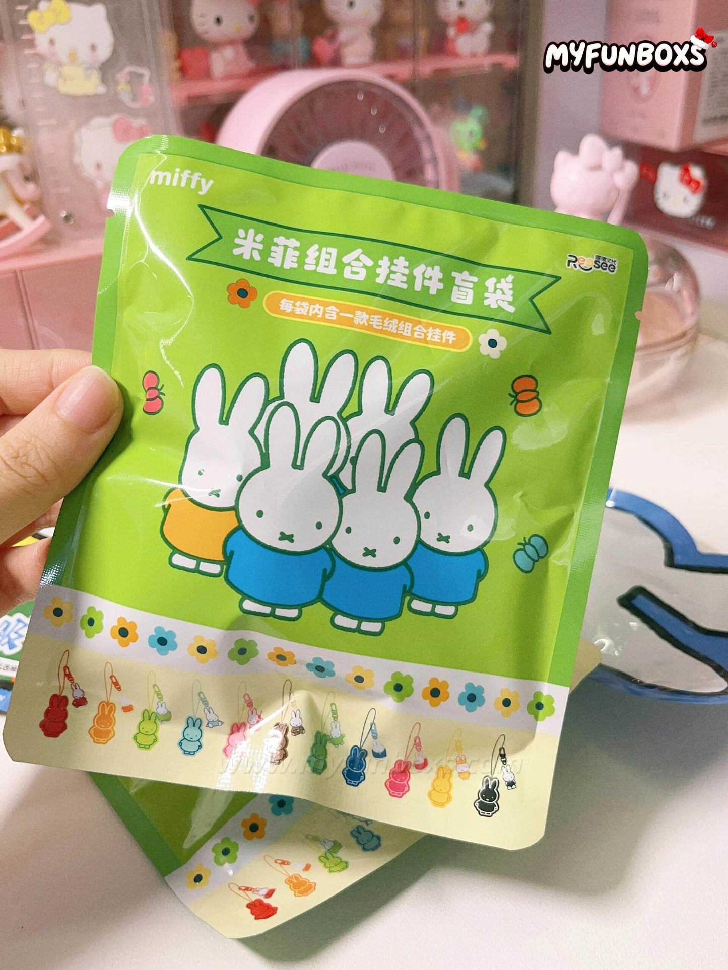 Miffy Mini Plush & Acrylic Pendant Blind Bag