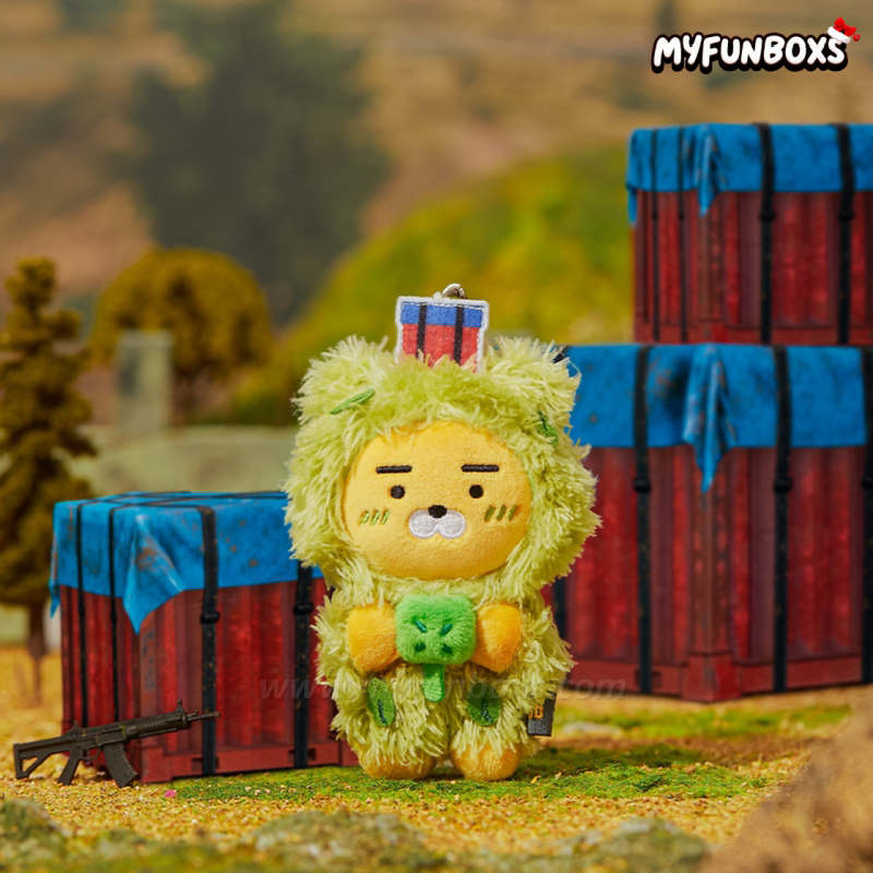 KAKAO FRIENDS x PUBG: BATTLEGROUNDS Collaboration Plush Keychain