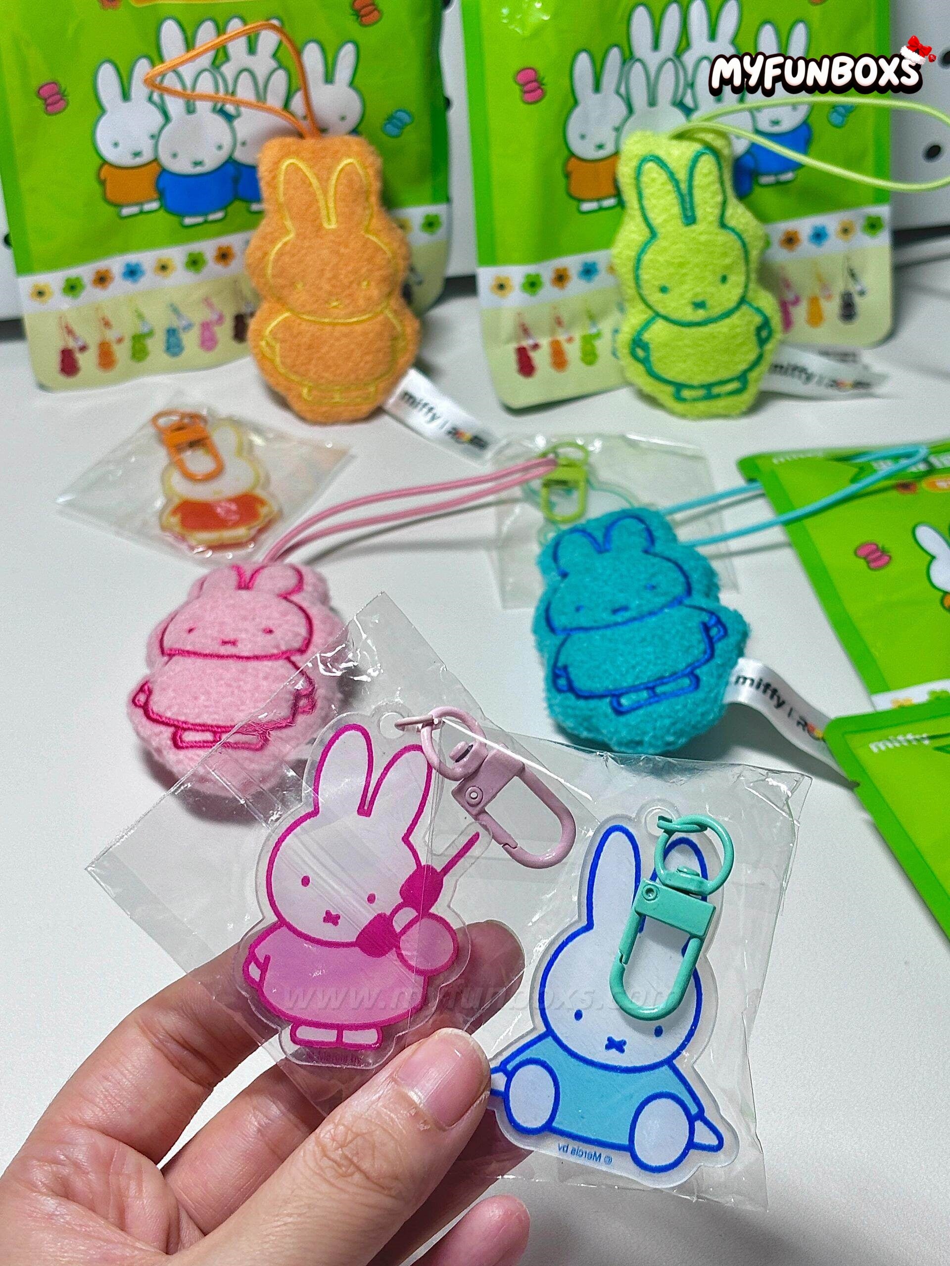 Miffy Mini Plush & Acrylic Pendant Blind Bag