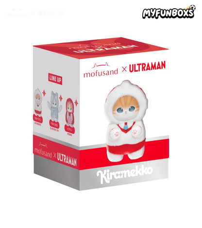 Mofusand × ULTRAMAN Collab Series Vinyl Plush Pendant Blind Box (PRE-ORDER)