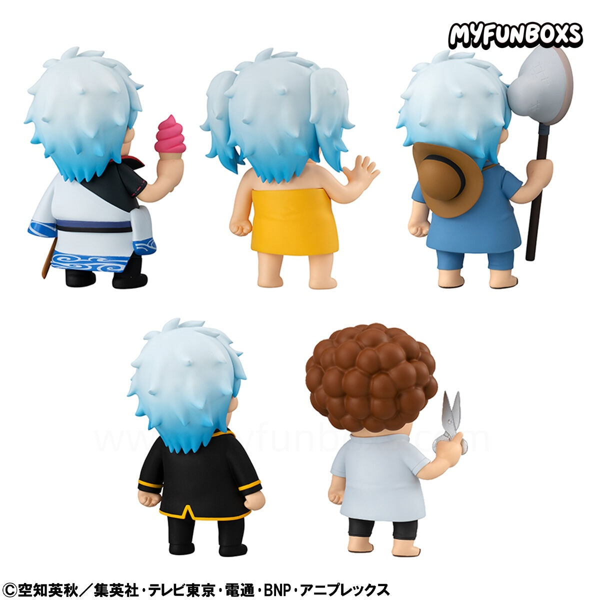 Gintama I Love Gin-san Collection Series Figure Blind Box