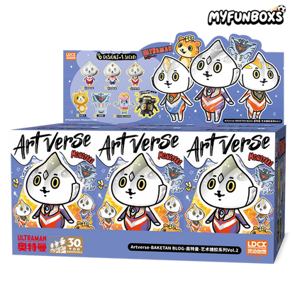 Artverse Ultraman Monster Art Soft Vinyl Series Baketan Vol.2 Series Figure Blind Box