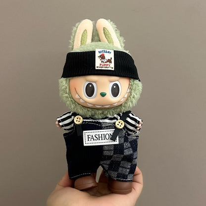 Labubu Doll Clothes Set - 17cm Plush Outfit